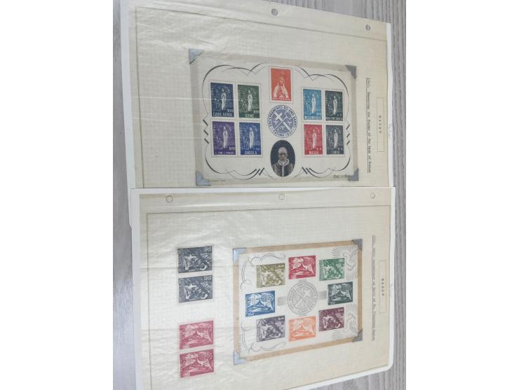 including many nice and early sets. Plus Angola and Portuguese India used stamps. Large quantity. Please view.